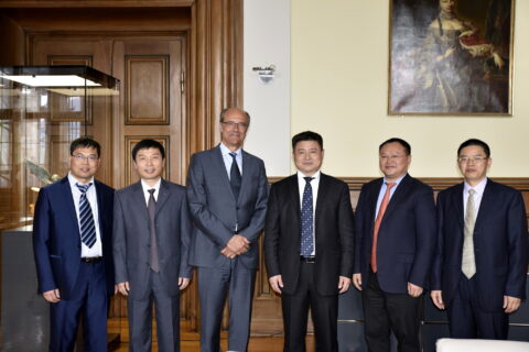 Zum Artikel "Delegation from China visits FAU"