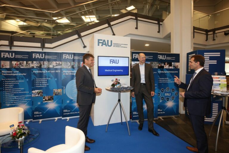 Weltmarktführer zu Gast in Erlangen