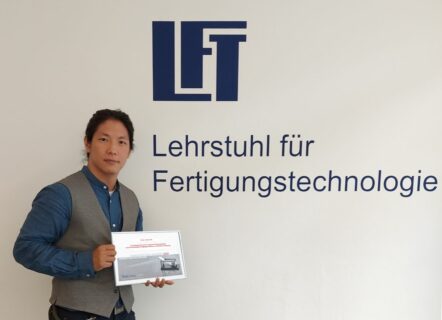 Zum Artikel "Franz He vom LFT gewinnt einen der Innovation Awards der Schaeffler FAG Stiftung"