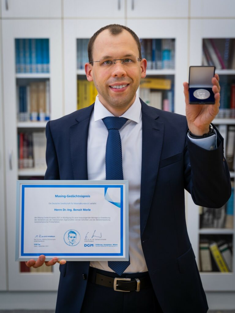 PD Dr. Merle erhielt Masing-Gedächtnis-Preis 2021 der DGM