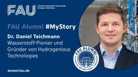 Zum Artikel "FAU Alumni #MyStory: Daniel Teichmann – Wasserstoffpionier"