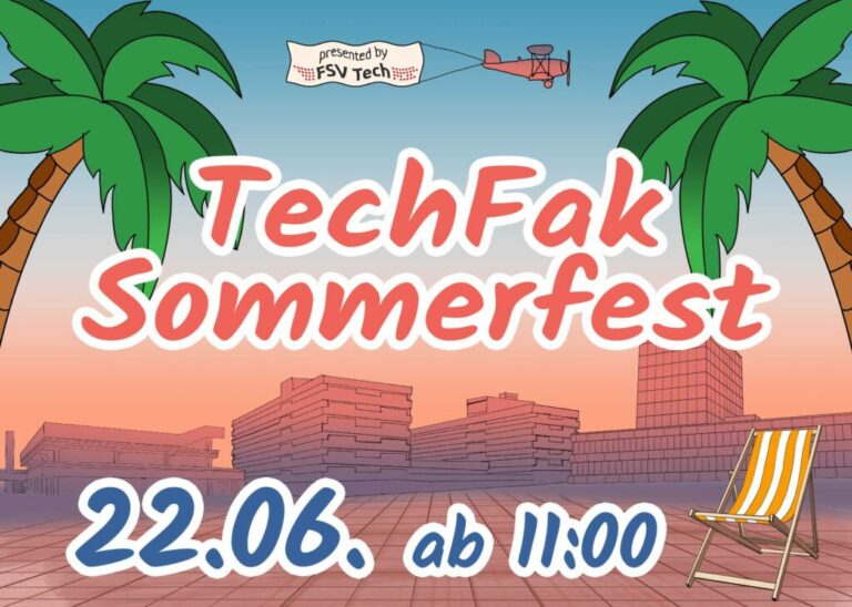 TechFak Sommerfest am 22.06.2023