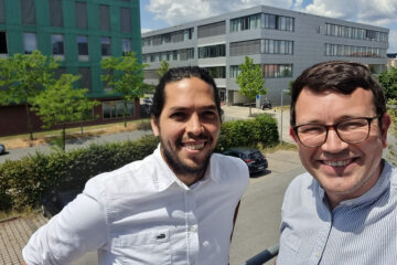 Prof. Daniel Roth und Prof. Alejandro Martin-Gomez