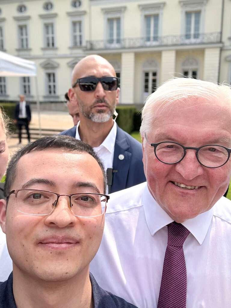 AvH Fellow meets Federal President Steinmeier