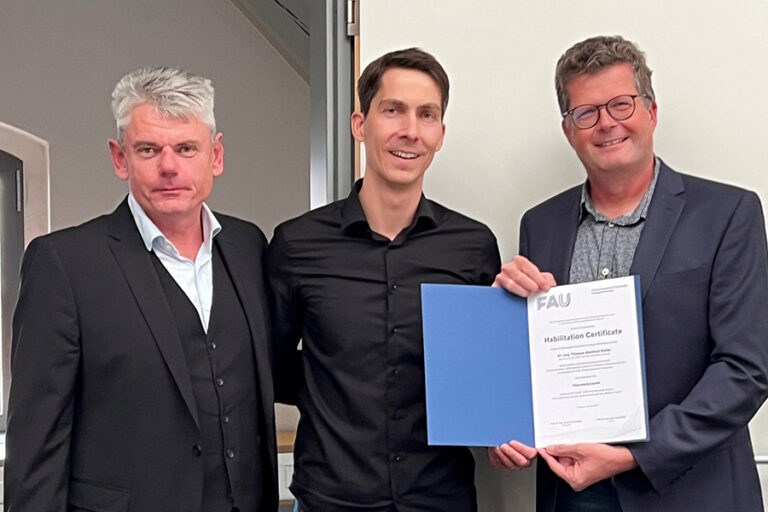 Erfolgreiche Habilitation: Dr.-Ing. habil. Thomas Koller