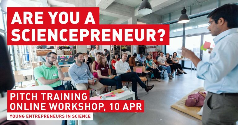 10.04.2025: Pitch Training: Discover your most innovative ideas!