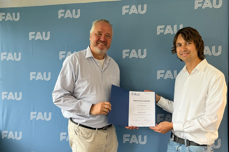 Erfolgreiche Habilitation: Dr.-Ing. habil. Alexander Kühl