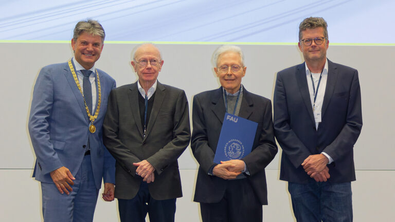 Ehrendoktorwürde für Professor Renato De Mori