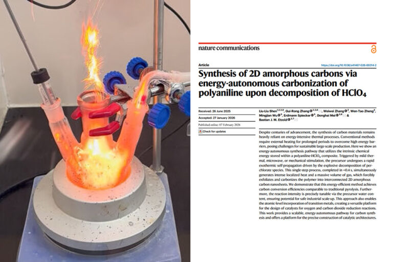 „Popcorn“-Synthese: Neue Route zu Kohlenstoffmaterialien
